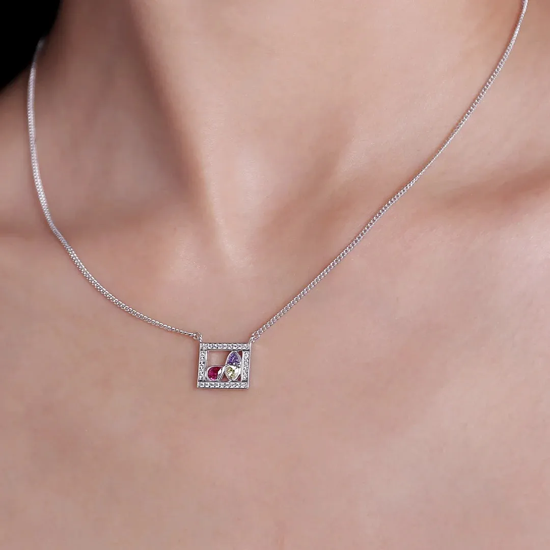 Square Necklace La beaut?? de l'espoir Collection by Venus