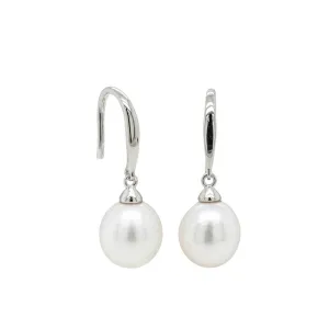 Sterling Silver Freshwater Pearl Drop Earrings