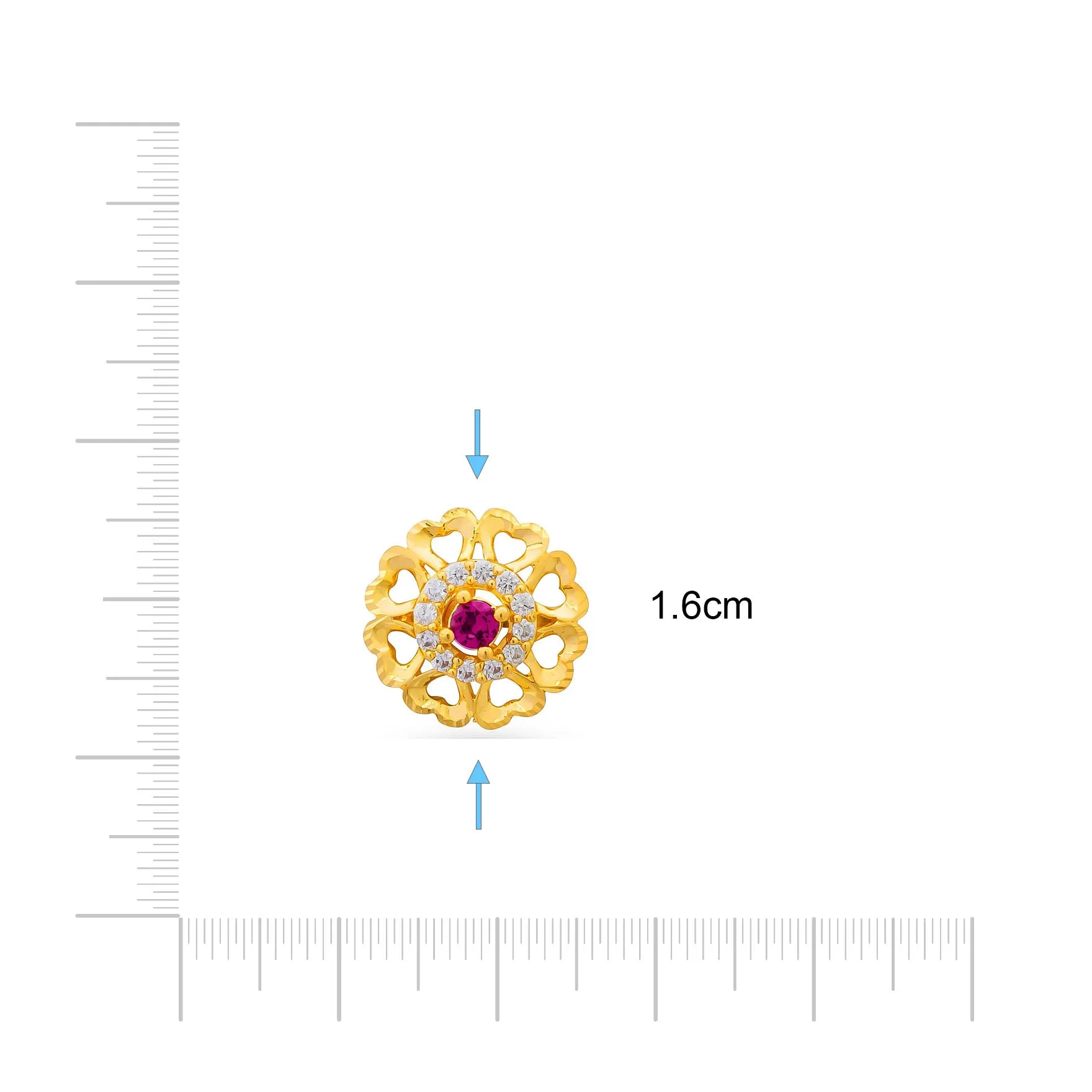 Stone Earring PSST332WR-001