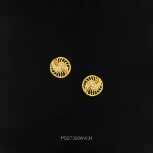 STONE EARRING PSST388W-001