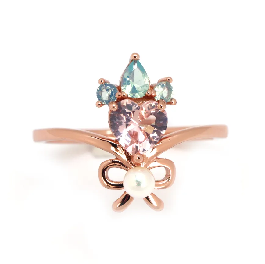 Strawberry Pearl Ring