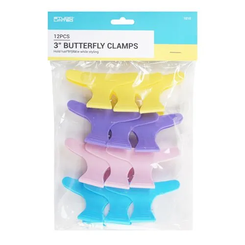 Studio Limited Butterfly Clamps 3" 12pcs
