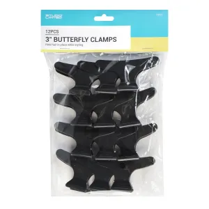 Studio Limited Butterfly Clamps 3" 12pcs