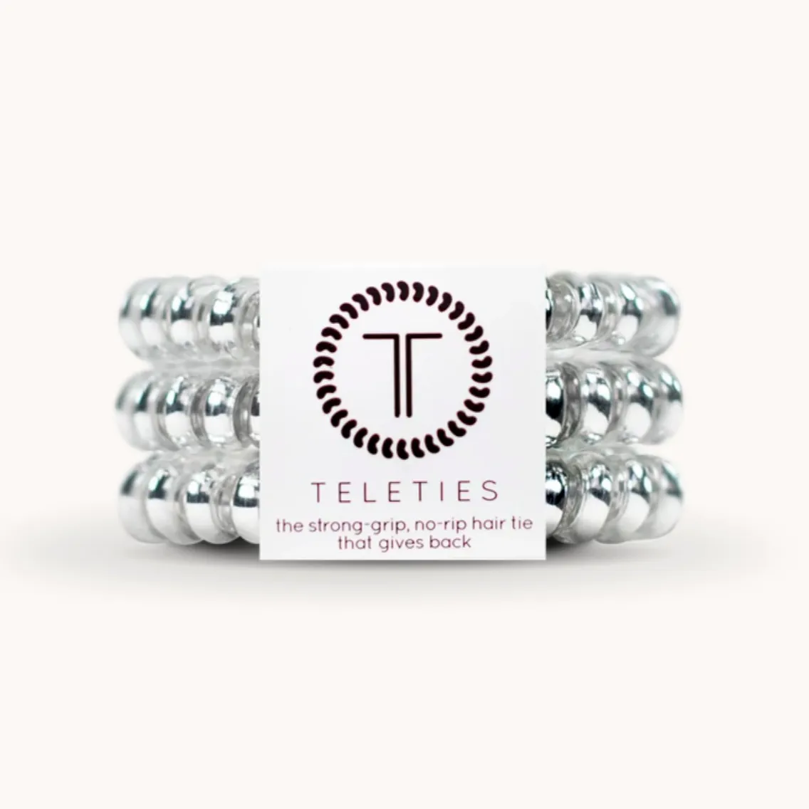 Teleties Electric Silver 3 pack ?? Small