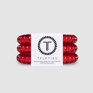 Teleties Scarlet Red (Pack of 3) ?? Small