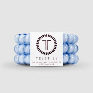 Teleties Washed Denim ?? Large (Set of 3)