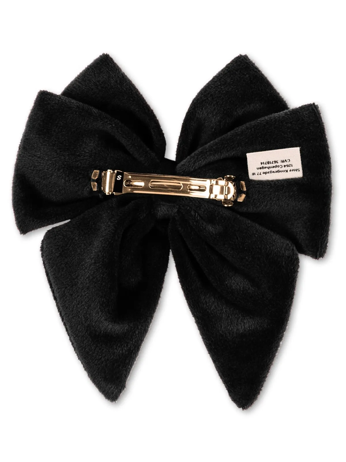 Velvet Bow Hair Clip