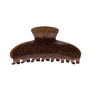 XL 90'S CLIP GLITTER BROWN