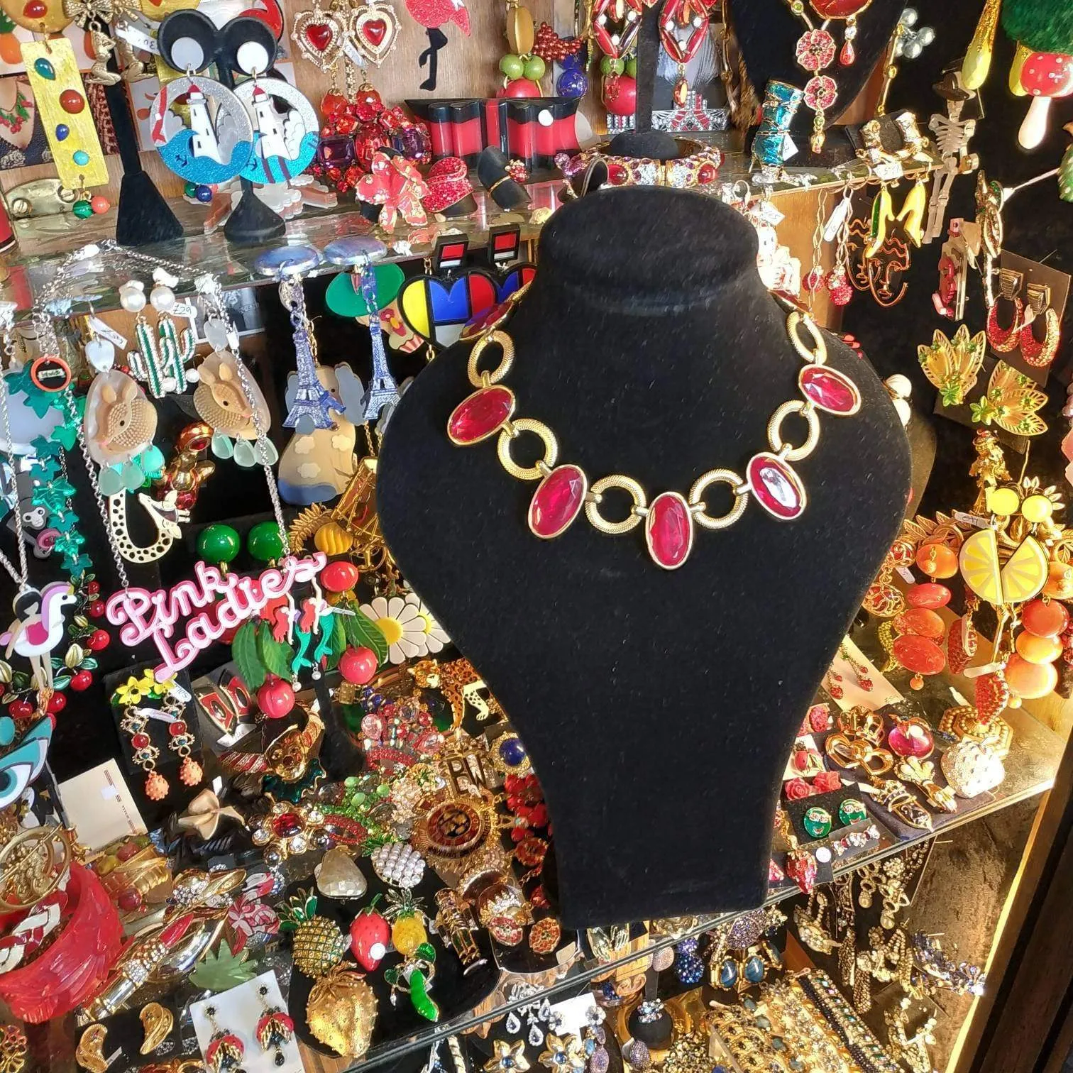 YSL vintage yves saint laurent link Necklace