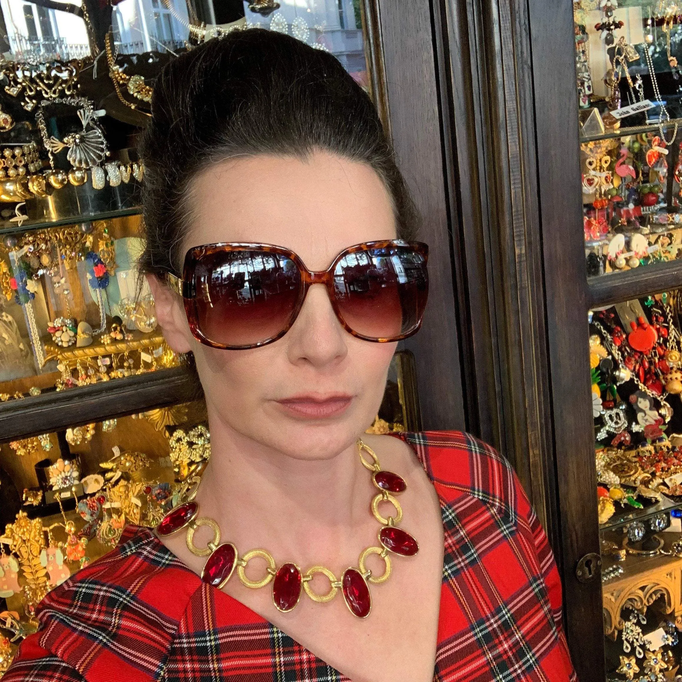 YSL vintage yves saint laurent link Necklace
